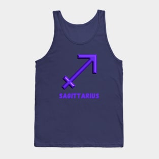 Sagittarius cosmic sign Tank Top